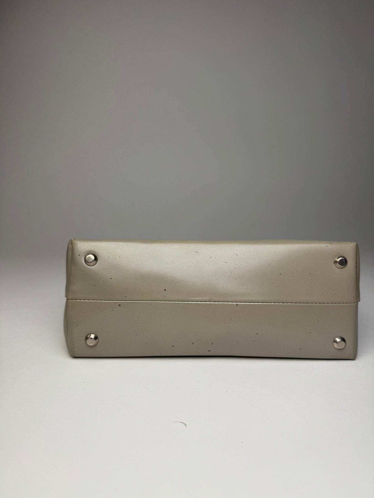 Vintage Givenchy Leather Handbag Grey