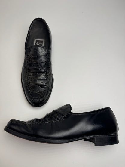 Vintage Dior Leather Loafer Black EU39
