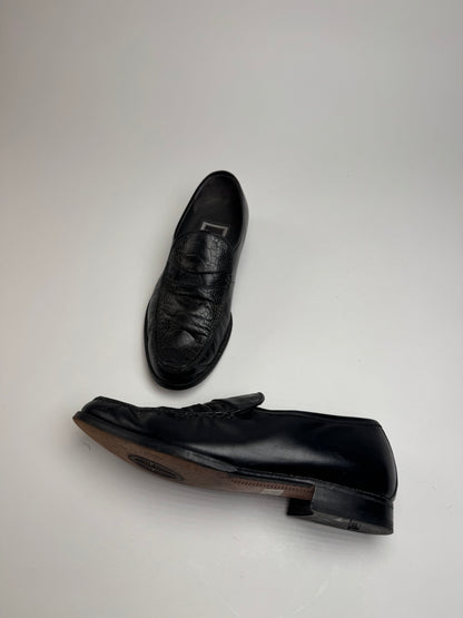 Vintage Dior Leather Loafer Black EU39