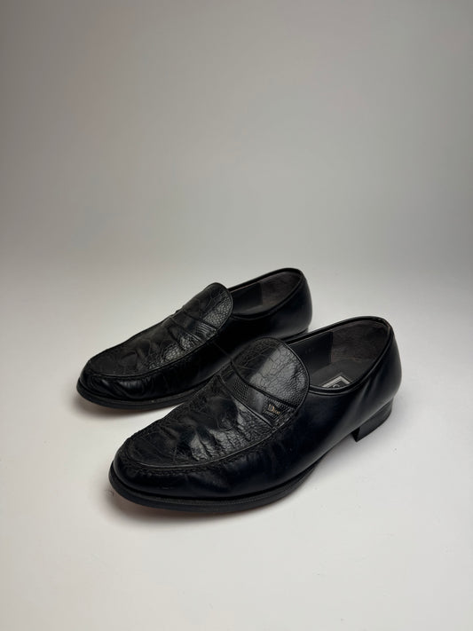 Vintage Dior Leather Loafer Black EU39