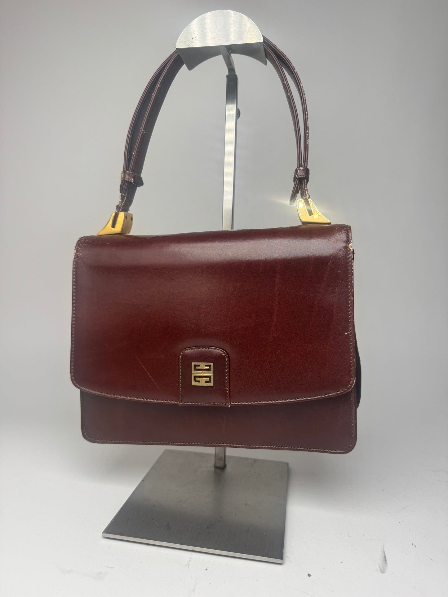 Vintage Givenchy Leather bag brown