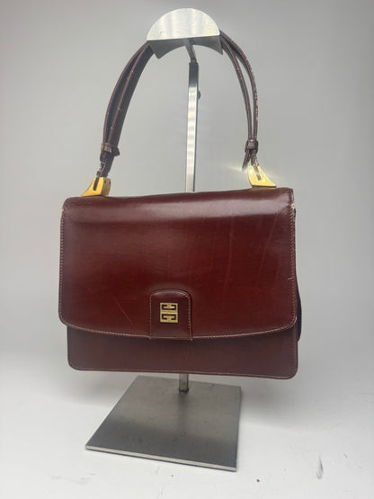 Vintage Givenchy Leather bag brown
