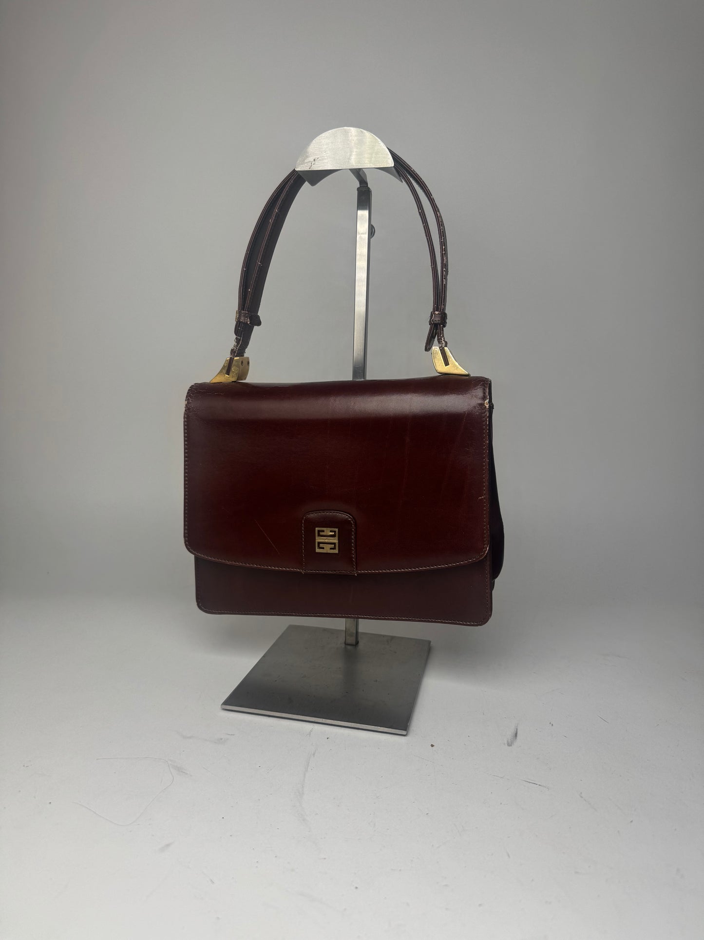 Vintage Givenchy Leather bag brown