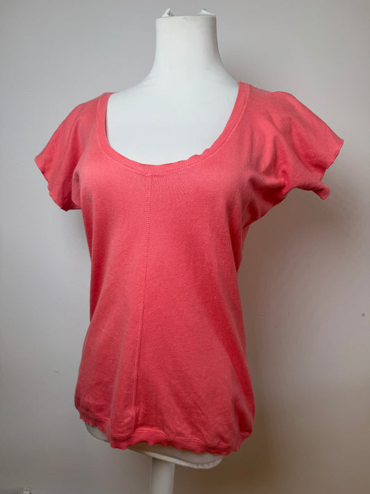 Haut vintage en toile Marni rose 38/M