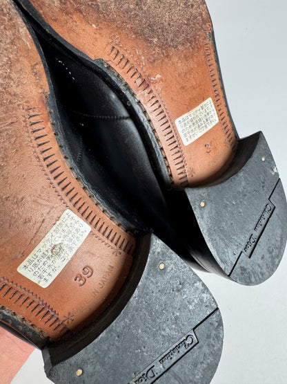 Vintage Dior Leather Loafer Black EU39