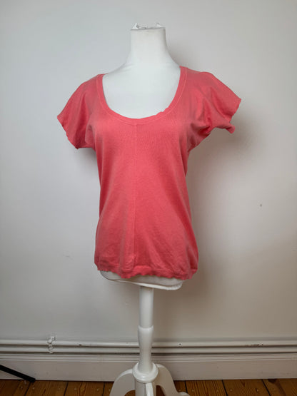 Haut vintage en toile Marni rose 38/M