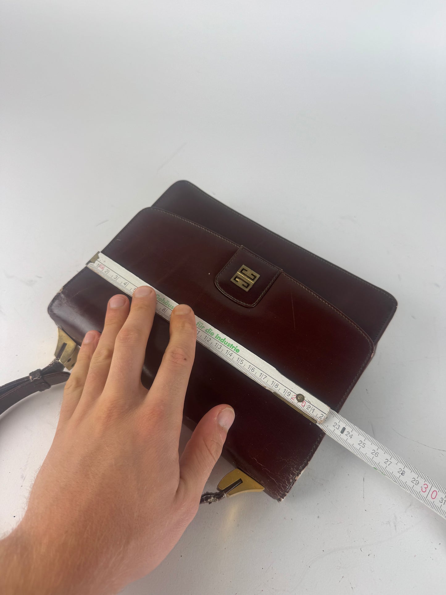 Vintage Givenchy Leather bag brown