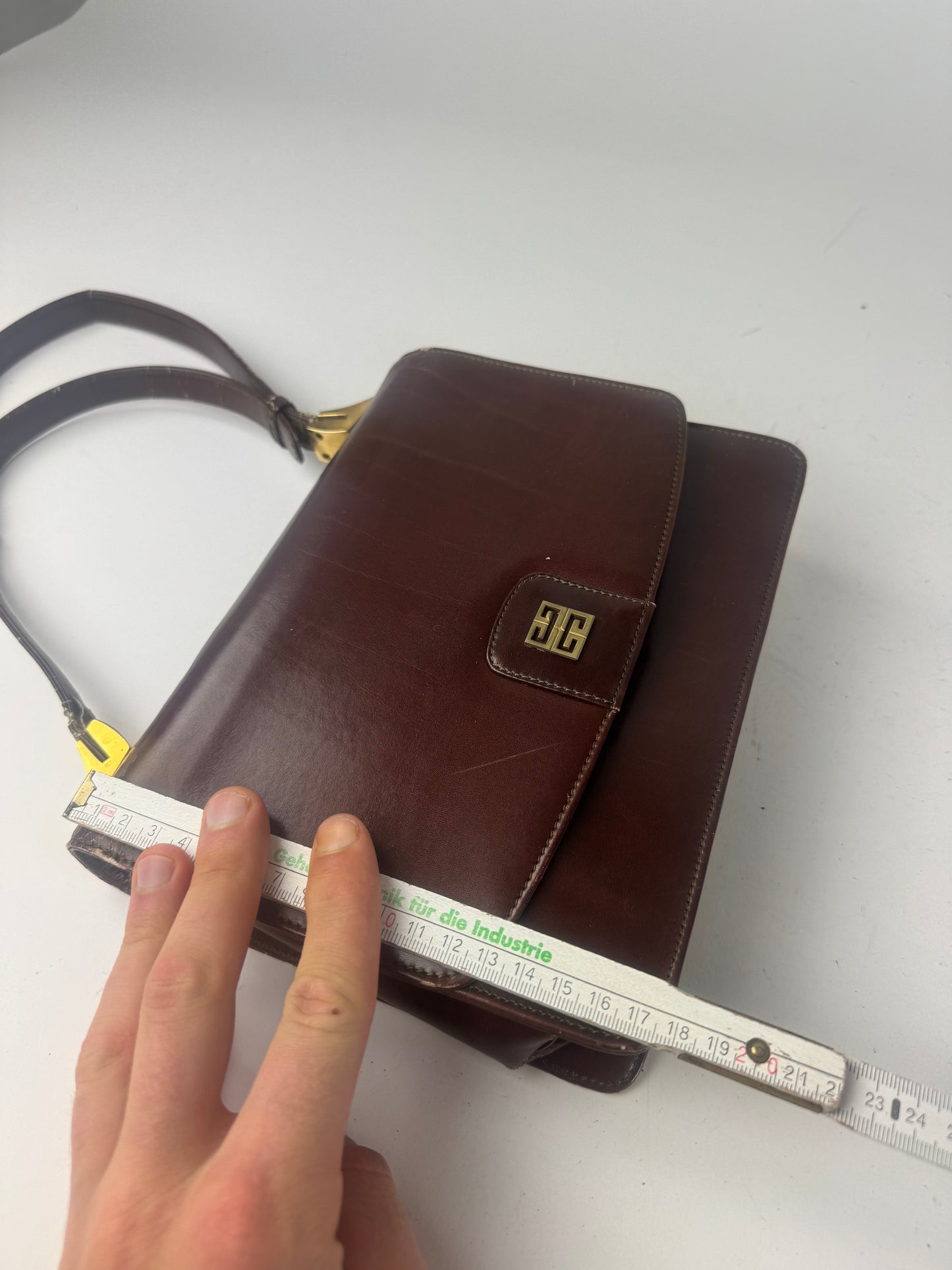 Vintage Givenchy Leather bag brown