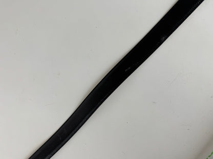 Vintage Givenchy Leather Belt Black