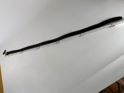 Vintage Givenchy Leather Belt Black