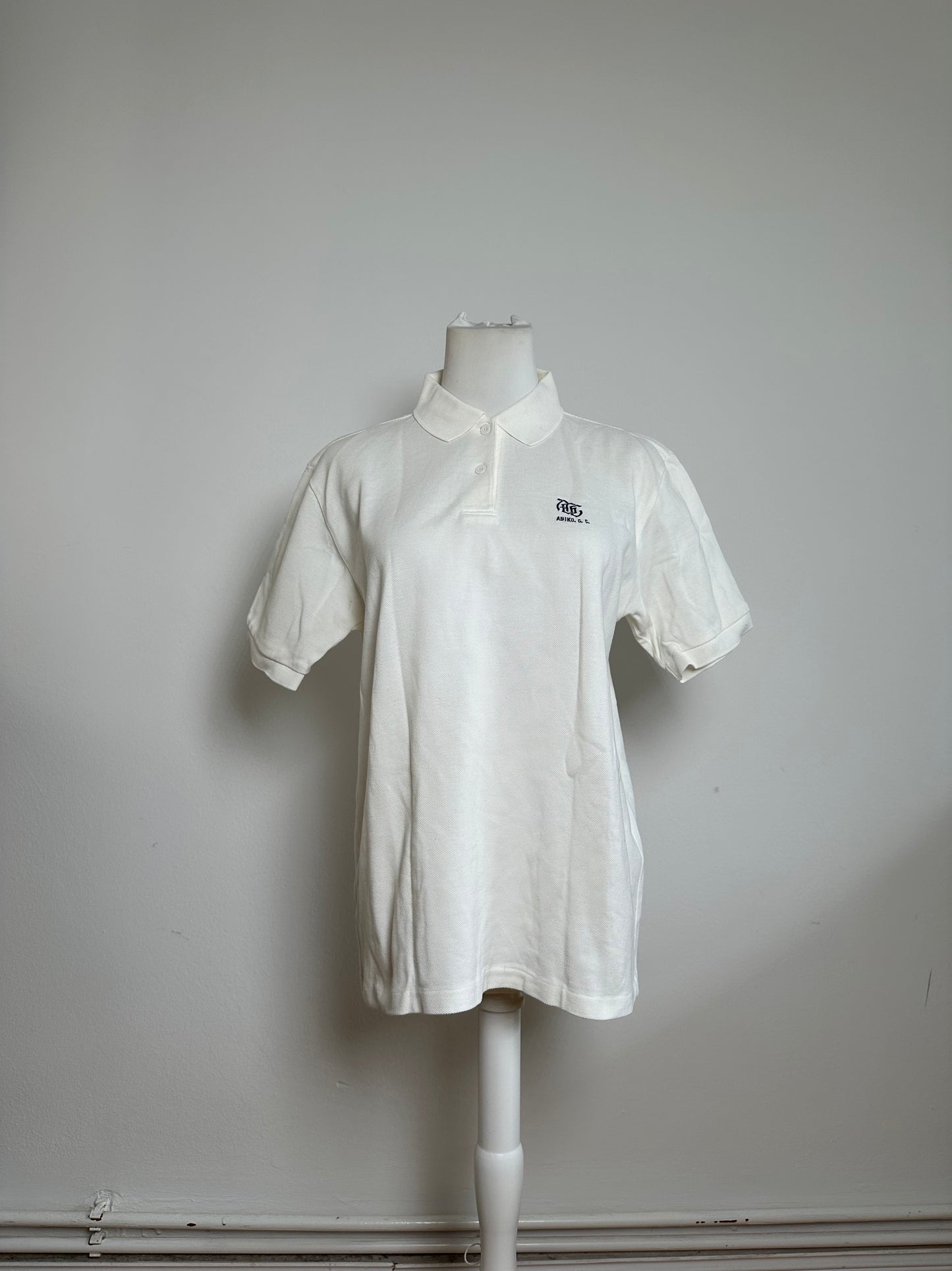 Vintage Balenciaga Sport Polo Shirt White L