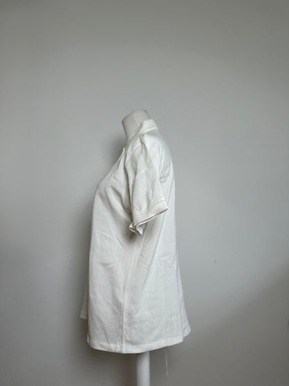 Vintage Balenciaga Sport Polo Shirt White L