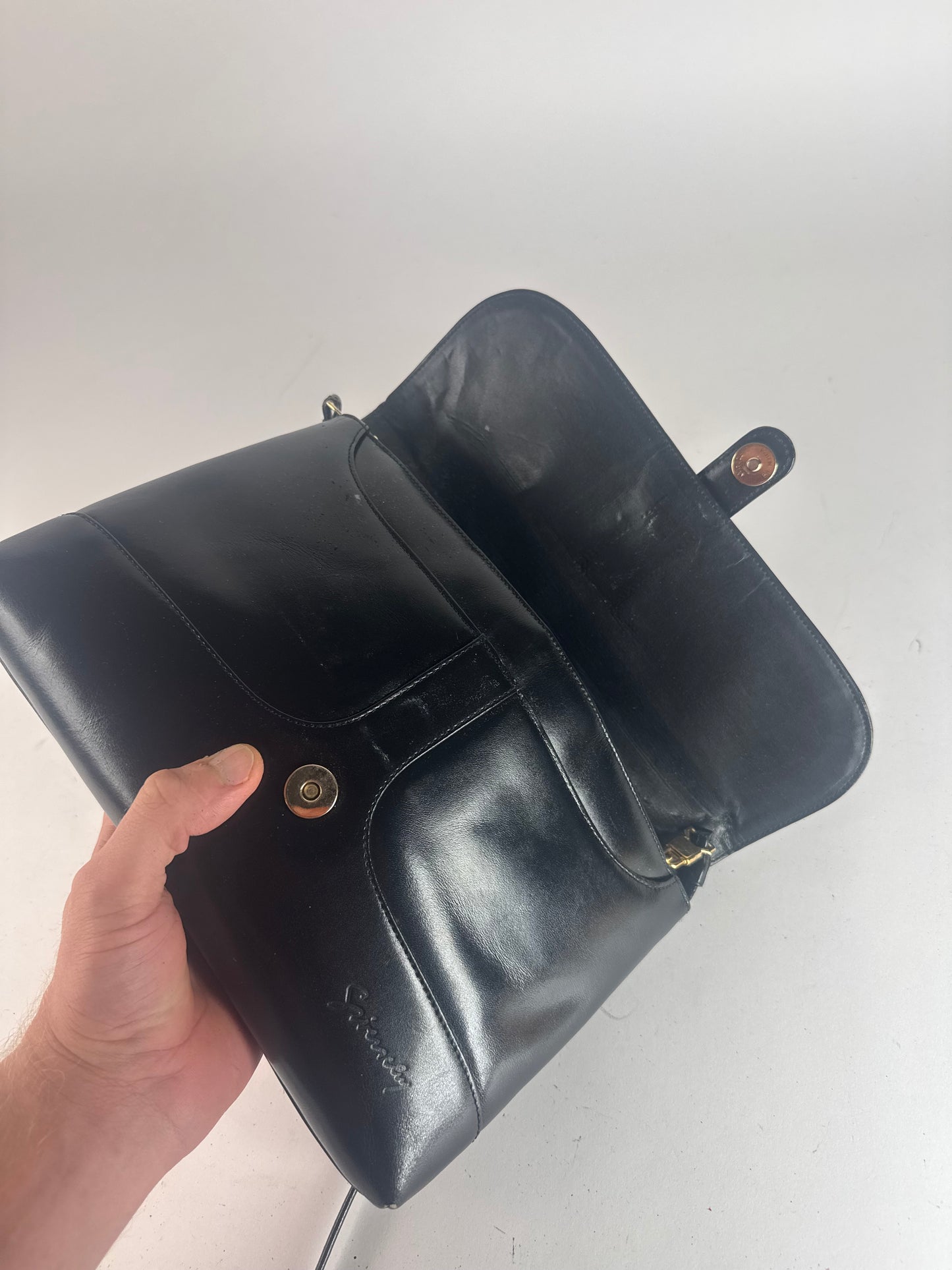 Vintage Givenchy Leather Bag black
