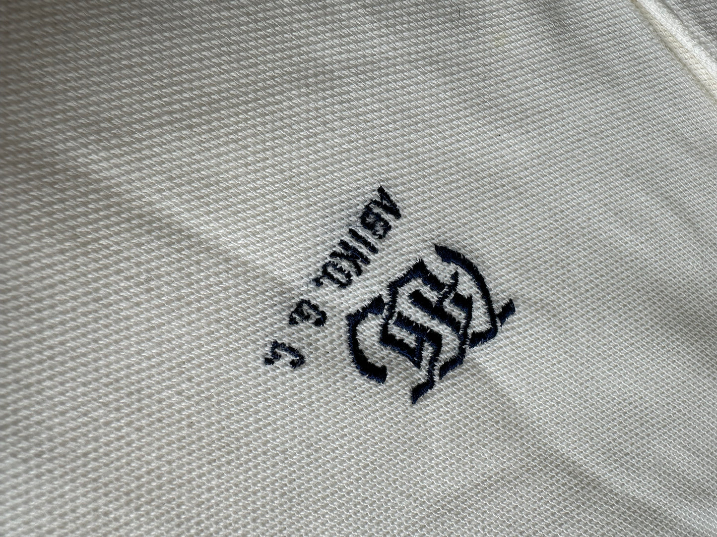 Vintage Balenciaga Sport Polo Shirt White L