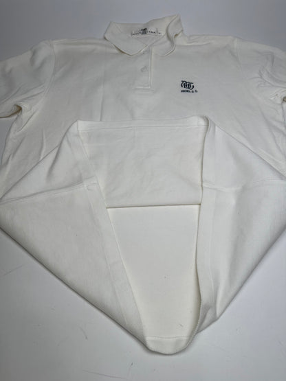 Vintage Balenciaga Sport Polo Shirt White L