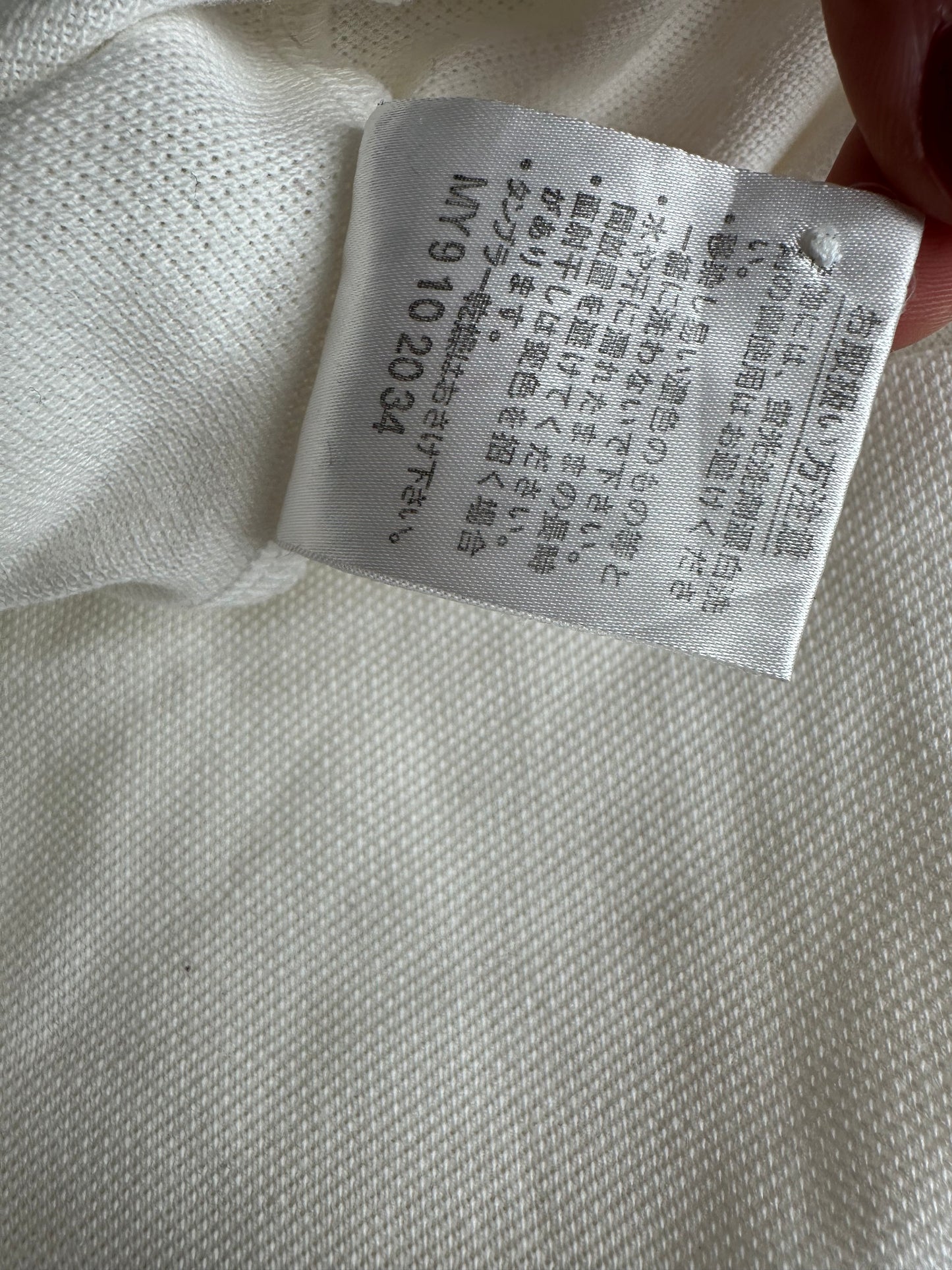 Vintage Balenciaga Sport Polo Shirt White L