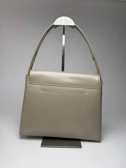 Vintage  Givenchy 4G Patent Leather bag grey