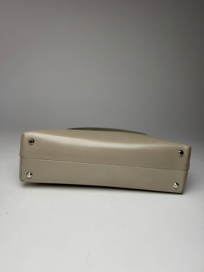 Vintage  Givenchy 4G Patent Leather bag grey