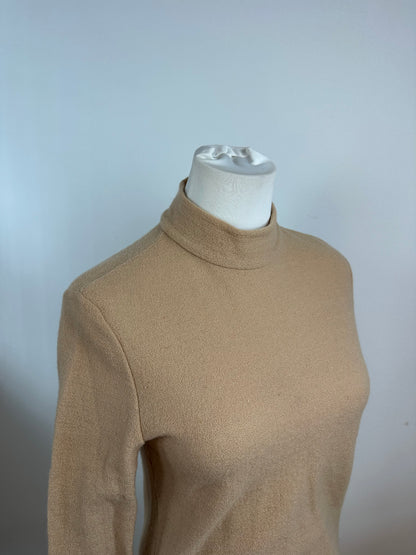 Vintage Balenciaga Wool Twin Set Camel 38/M