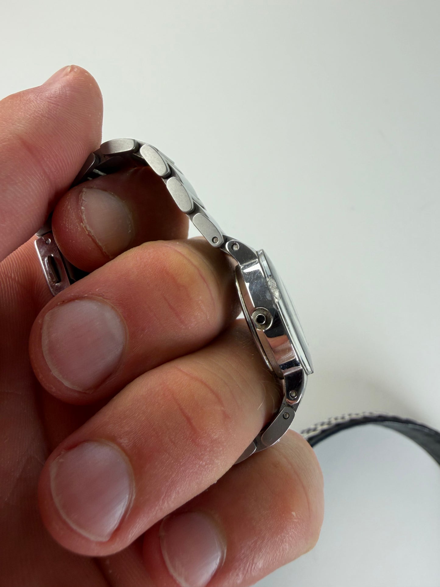 Vintage Vivienne Westwood Stainless Steel Bracelet Watch Silver