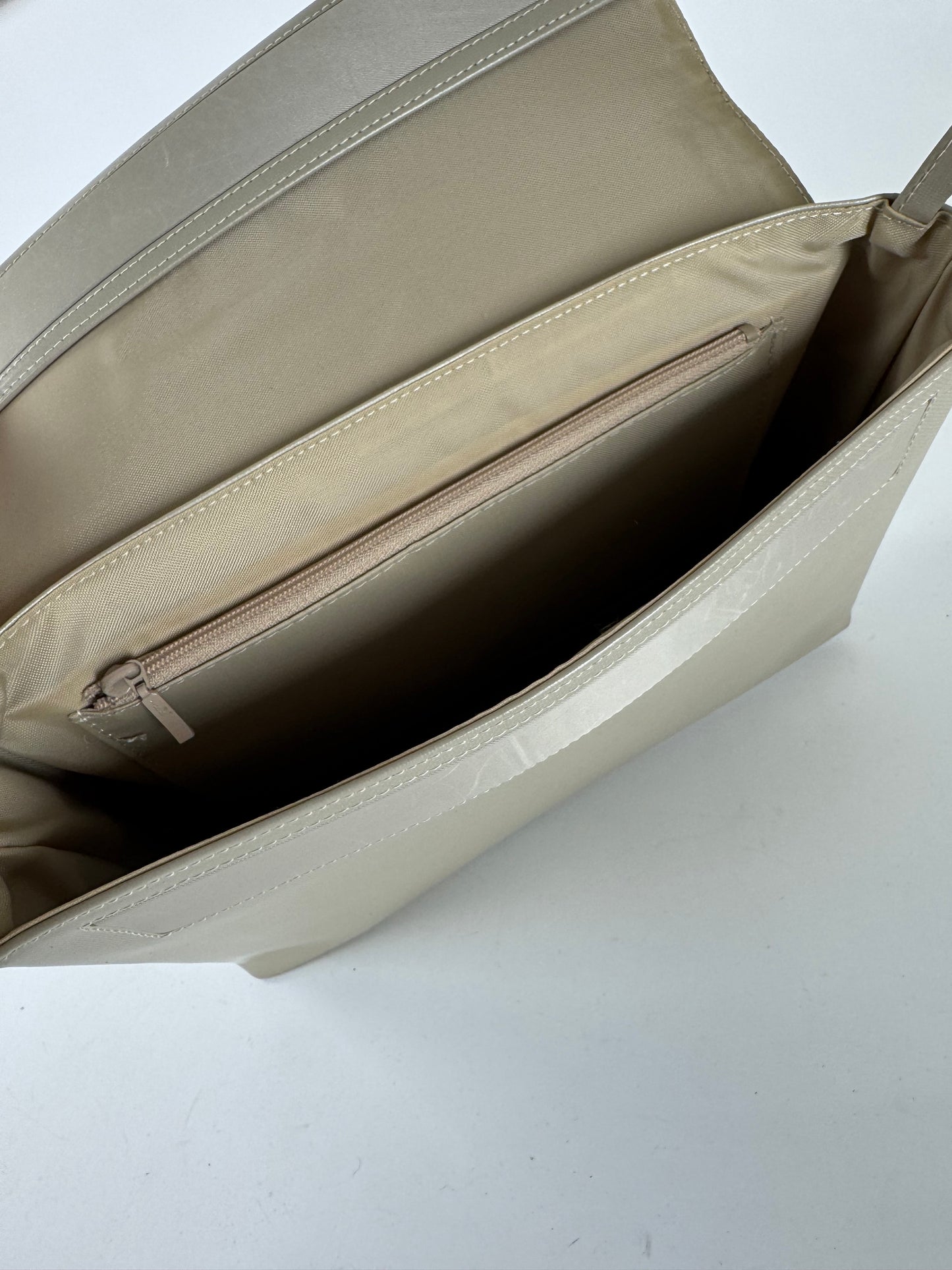 Vintage  Givenchy 4G Patent Leather bag grey