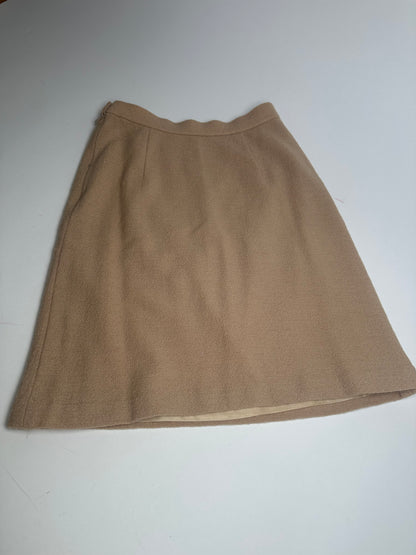Vintage Balenciaga Wool Twin Set Camel 38/M