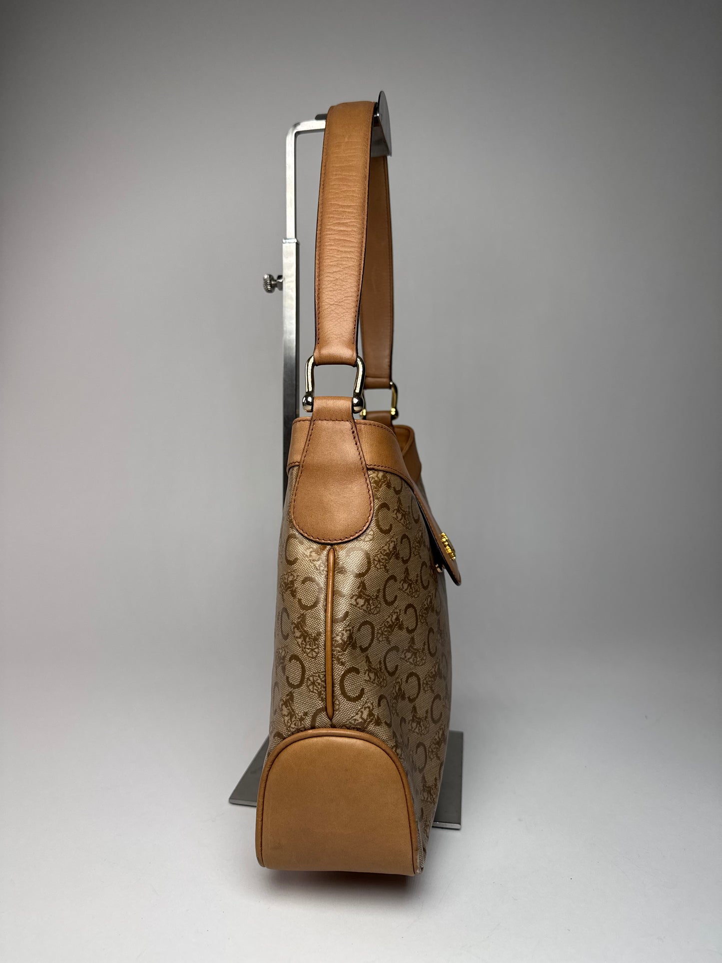 Vintage Celine C Monogram handbag Brown