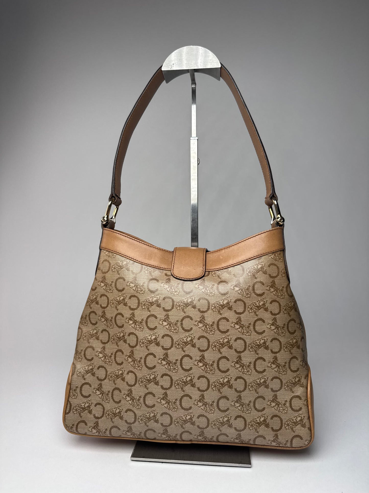 Vintage Celine C Monogram handbag Brown