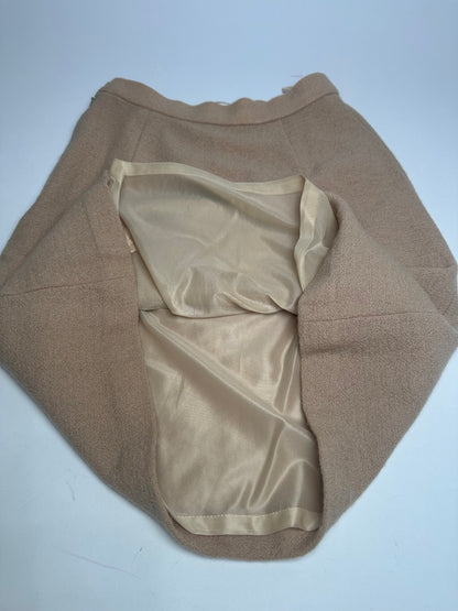 Vintage Balenciaga Wool Twin Set Camel 38/M