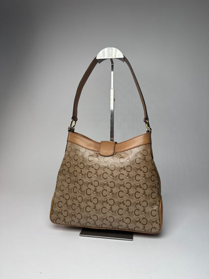 Vintage Celine C Monogram handbag Brown