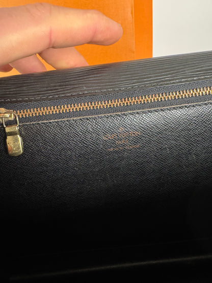 Vintage Louis Vuitton 2Way EPI Leather bag black