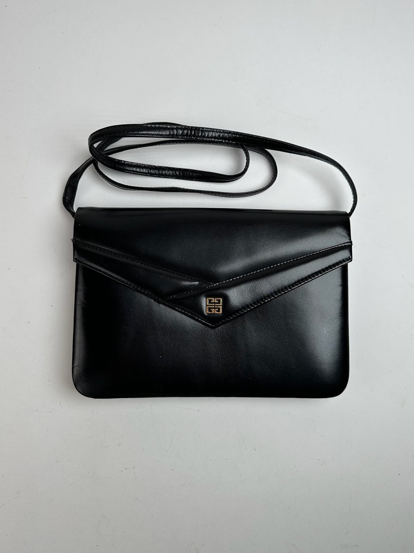 Vintage Givenchy 4G Leather Bag Black