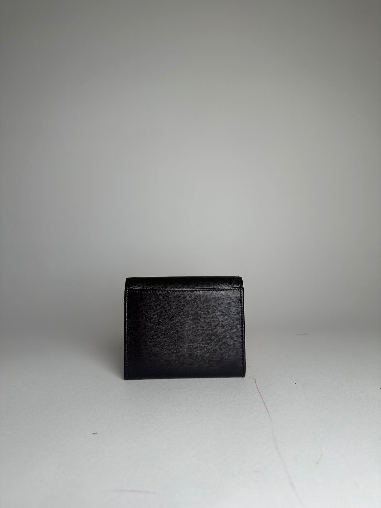 Vintage Givenchy Leather Wallet Black