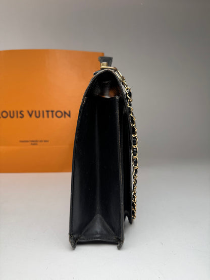 Vintage Louis Vuitton 2Way EPI Leather bag black