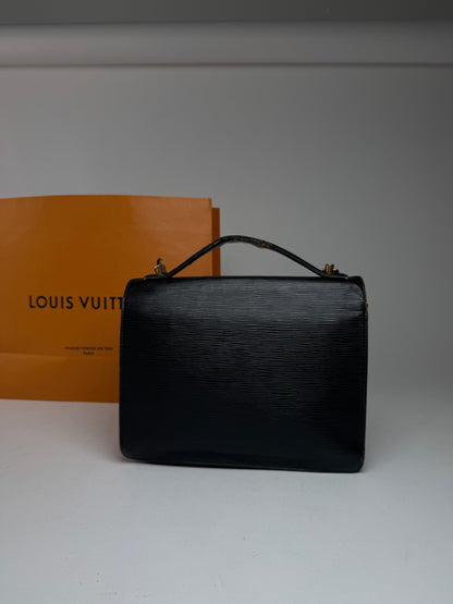 Vintage Louis Vuitton 2Way EPI Leather bag black