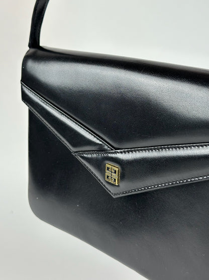 Vintage Givenchy 4G Leather Bag Black