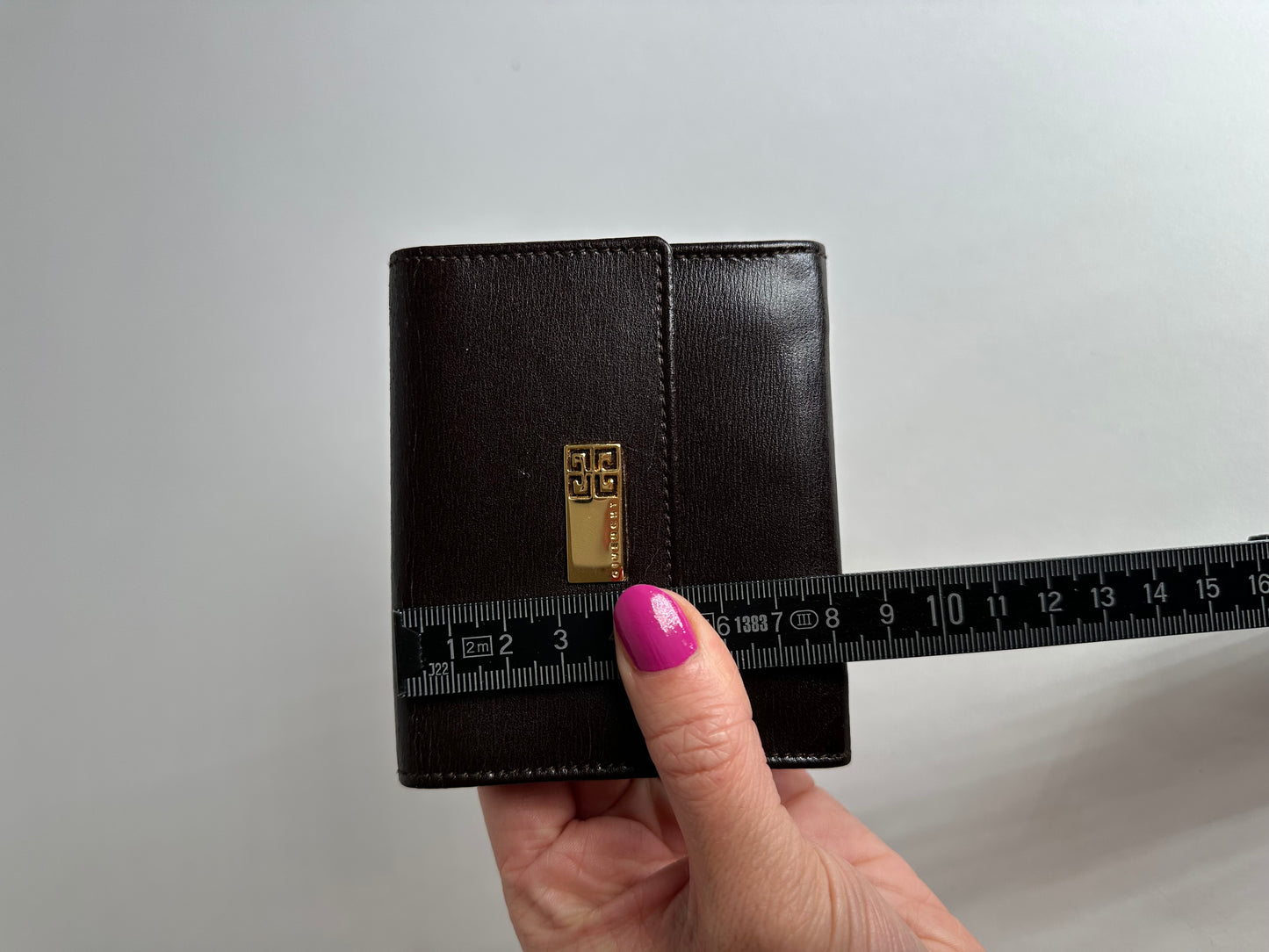 Vintage Givenchy Leather Wallet Black