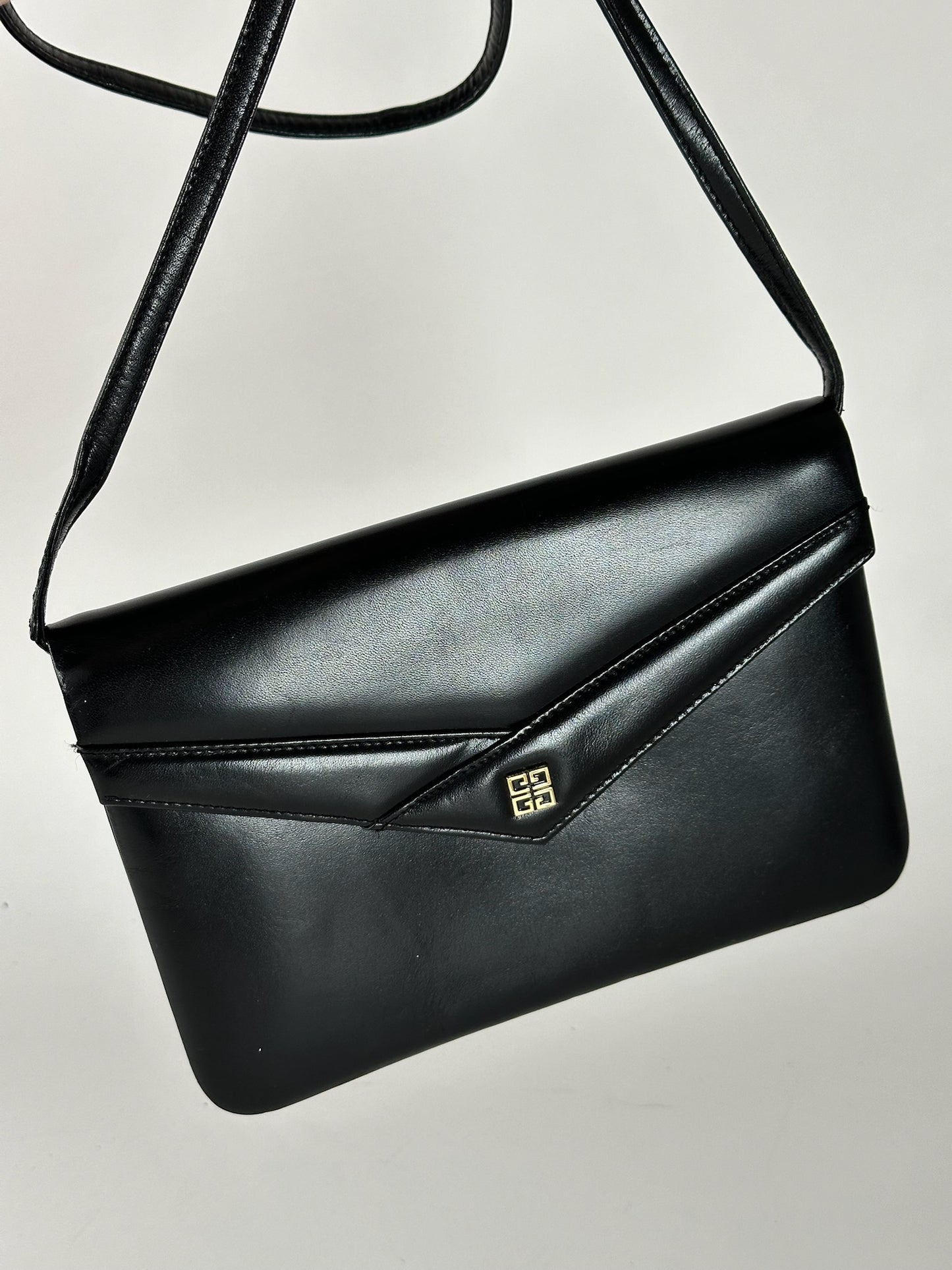 Vintage Givenchy 4G Leather Bag Black