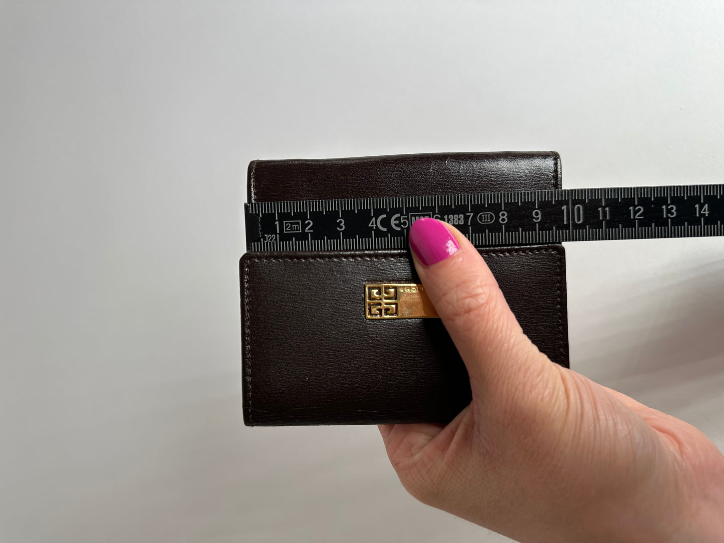 Vintage Givenchy Leather Wallet Black