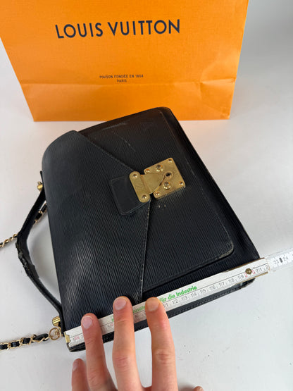 Vintage Louis Vuitton 2Way EPI Leather bag black