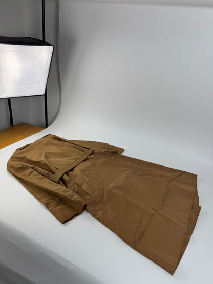 Vintage Yves Sain Laurent Camel Canvas Trenchcoat 40/L