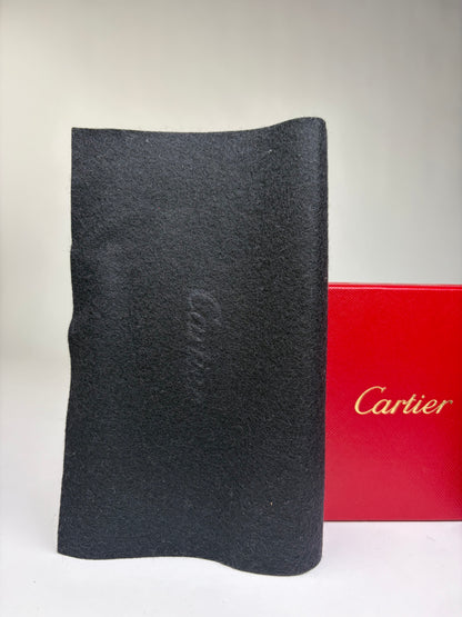 Vintage Cartier Must de Cartier Bifold Wallet Late 1990s Black