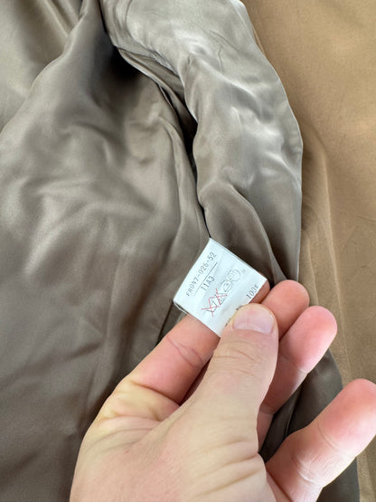 Vintage Yves Sain Laurent Camel Canvas Trenchcoat 40/L