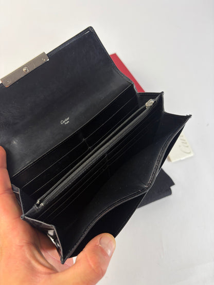 Vintage Cartier Must de Cartier Bifold Wallet Late 1990s Black