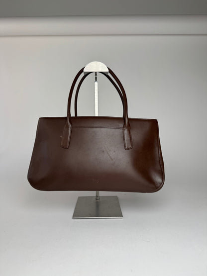 Vintage Issey Miyake Leather Bag brown