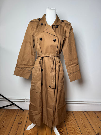 Vintage Yves Sain Laurent Camel Canvas Trenchcoat 40/L