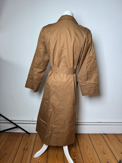 Vintage Yves Sain Laurent Camel Canvas Trenchcoat 40/L