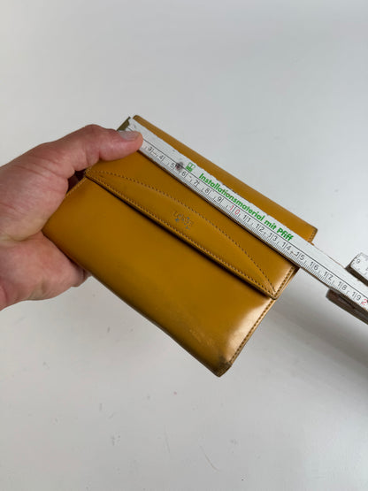 Vintage Loewe Madrid Leather Wallet Yellow