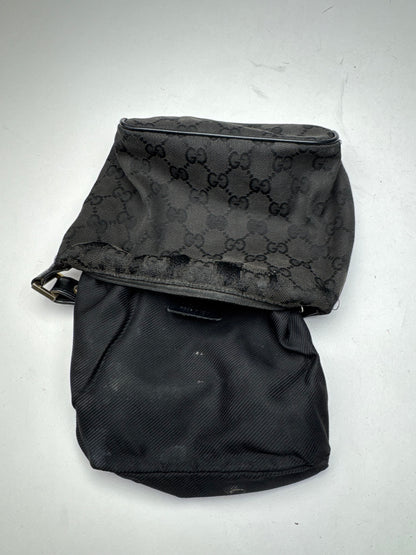 Vintage Mini Gucci Monogram Bag black brown
