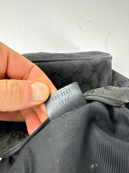 Vintage Mini Gucci Monogram Bag black brown